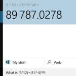 Windows 10 Cortana Math