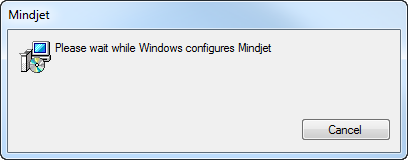 Windows Installer Self Heal Dialog Box