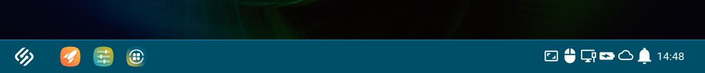 IGEL OS Taskbar
